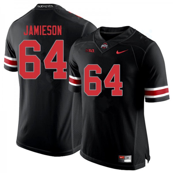 Ohio State Buckeyes #64 Jack Jamieson Men Stitched Jersey Blackout